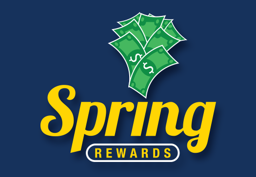 SPRING REWARDS - EARN UP TO $100 CASHBACK WITH THE MOBILE SPORTS APP!