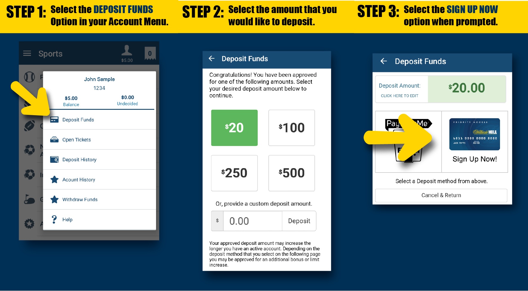 how to delete card details from william hill , how to verify age william hill
