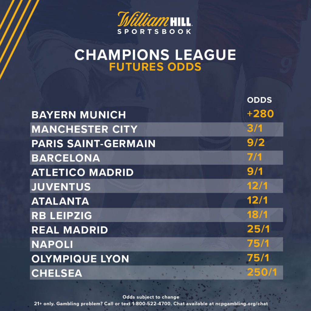 Odds on the champions league proof of burn crypto currency values