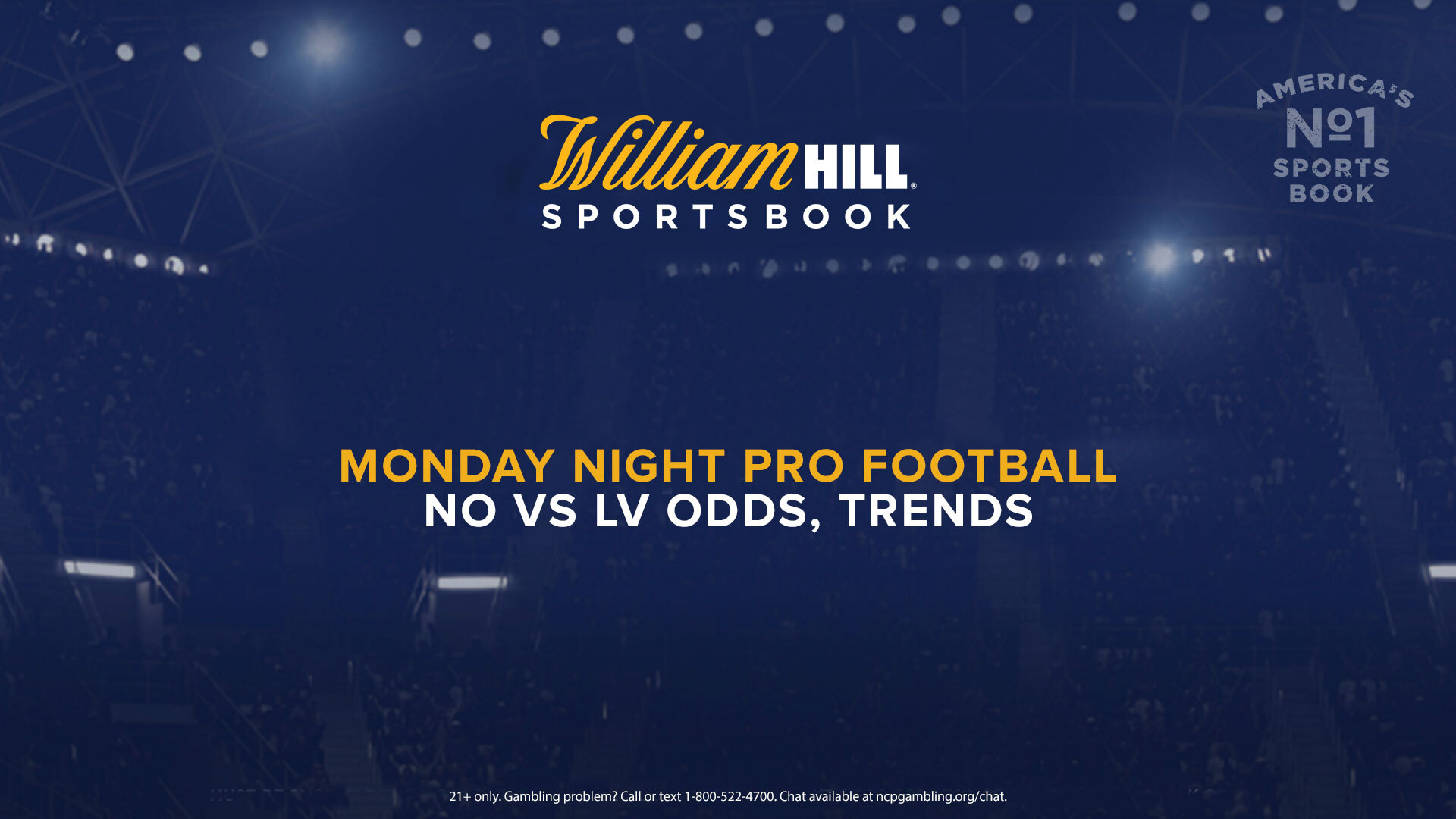 vegas odds on monday night football