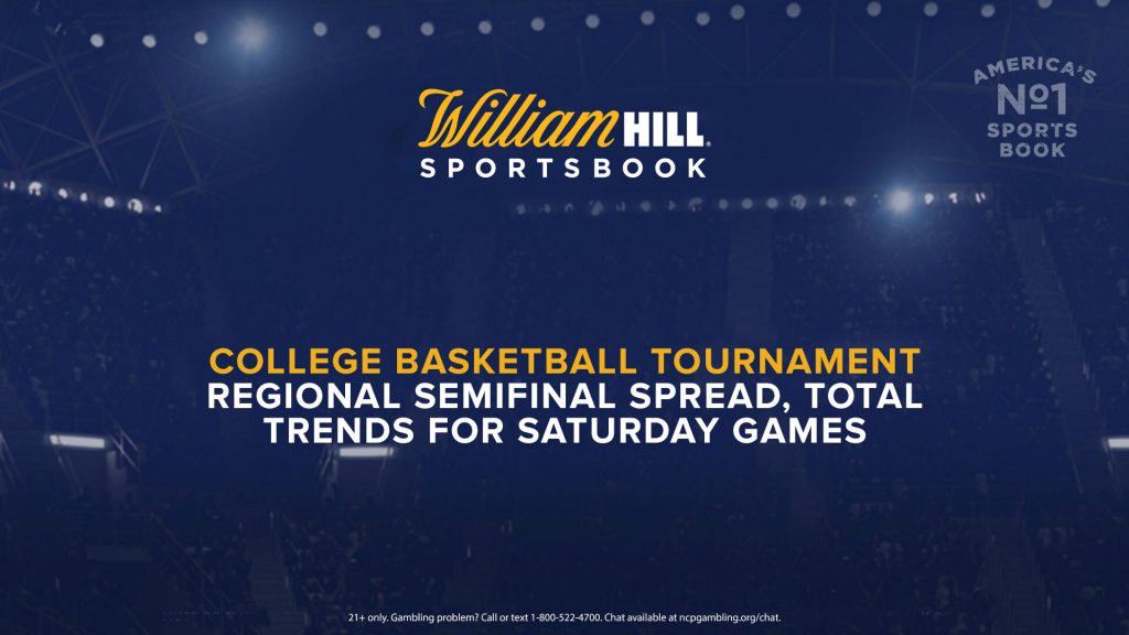 College Basketball Tournament Regional Semifinal Spread, Total Trends