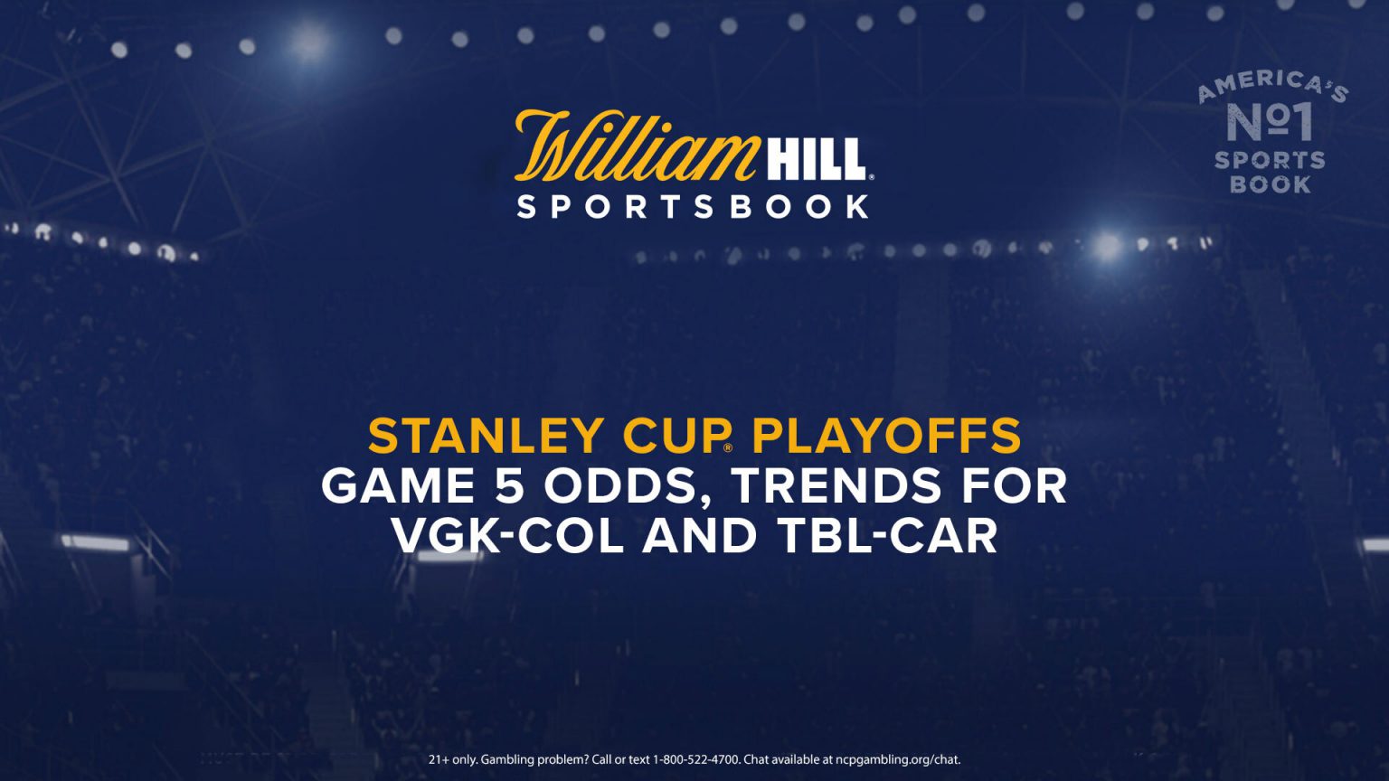 Stanley Cup Playoffs Game 5 Odds Trends For VGK COL And TBL CAR